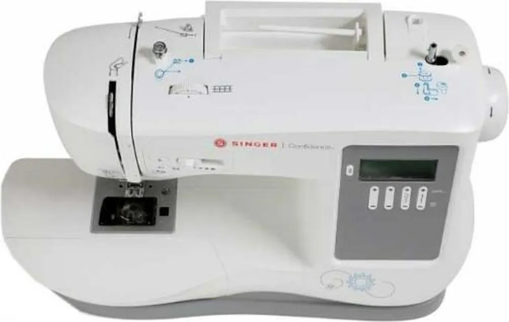 Machine à coudre électronique Singer 7640 avec écran LCD et 200 points