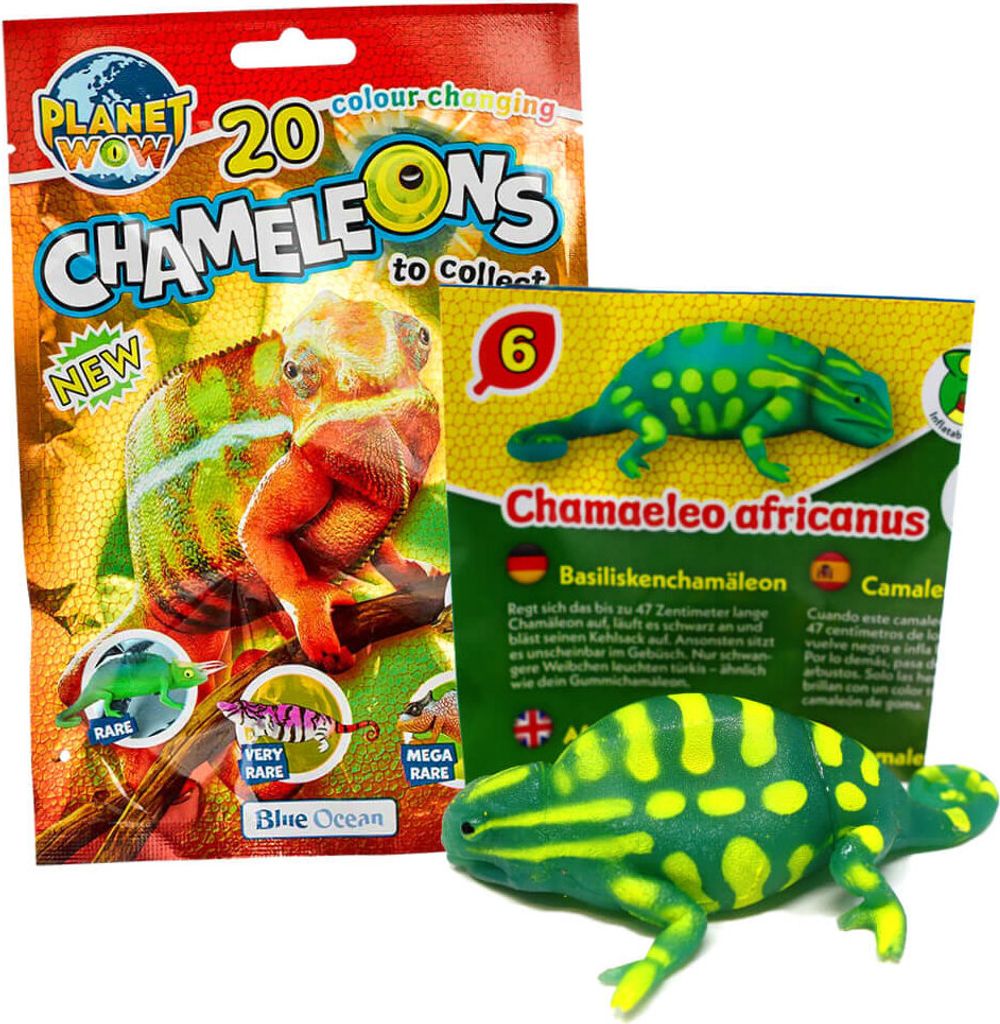 Blue Ocean Chamäleons Sammelfiguren 2024 - Planet Wow - Produktbild 