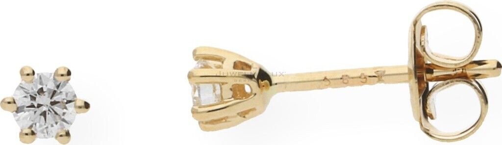 Ohrstecker Gold 585 Brillant JL10-06-0186 JuwelmaLux