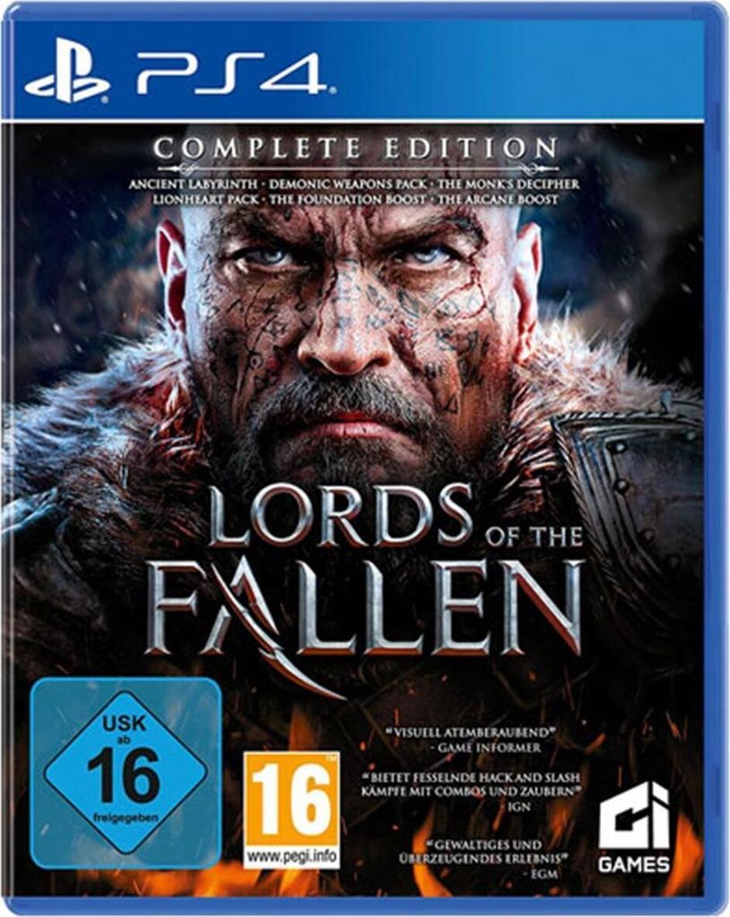 Lords of the Fallen PS4 Playstation 4 COMPLETE