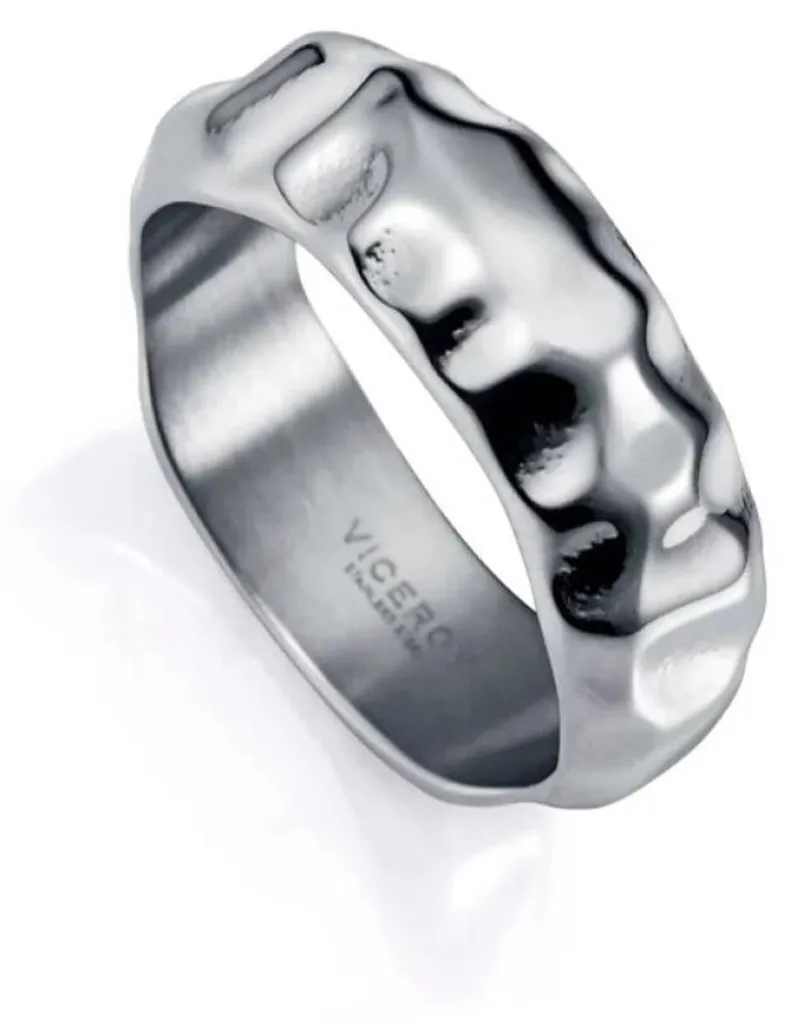 Chevalière en Acier pour Homme Modèle Air 15164A02 - Circonférence 61