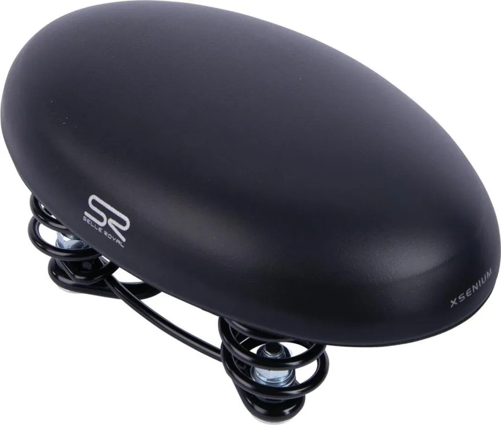 Selle de Vélo Femme Noir Selle Royal Classic - Rocksattel Urbaine