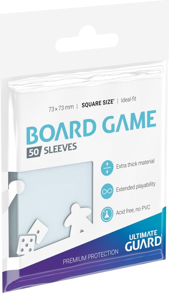 Ultimate Guard Board Game Sleeves (50) - Square