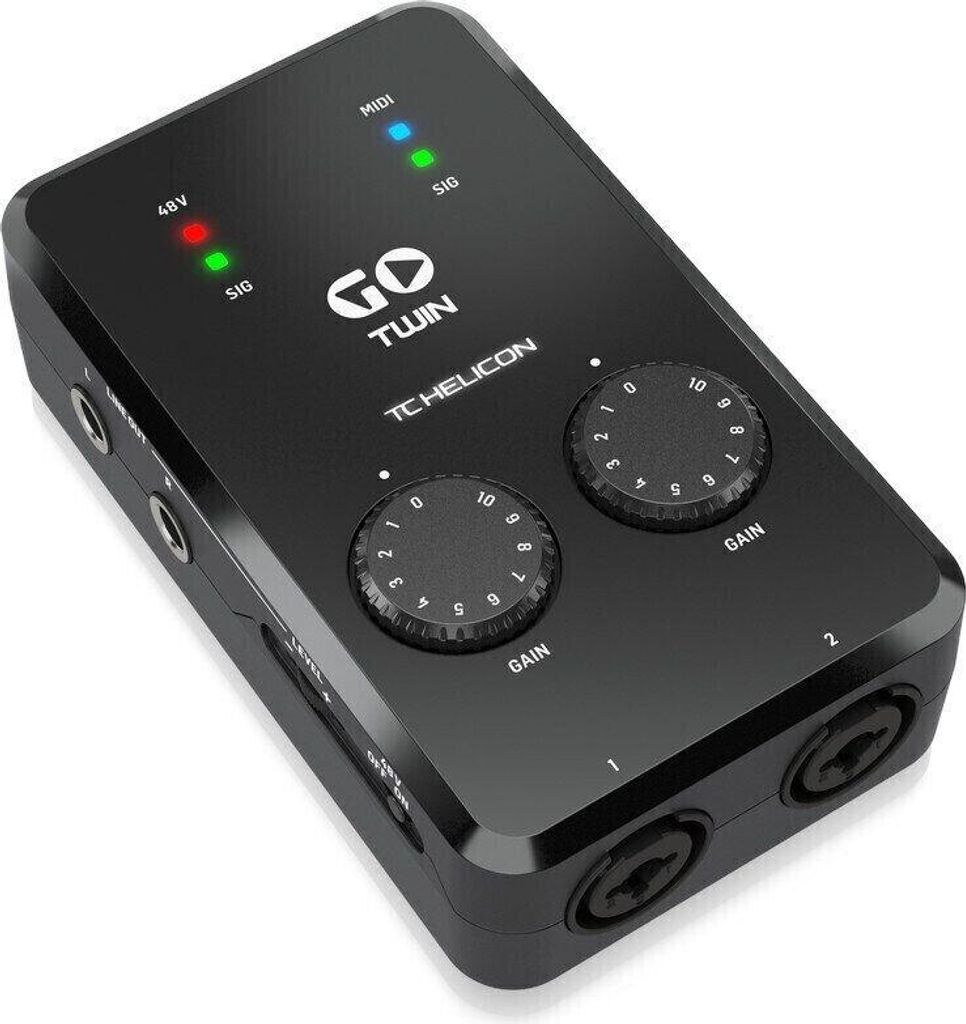 TC Helicon Go Twin Mobile Audio Interface
