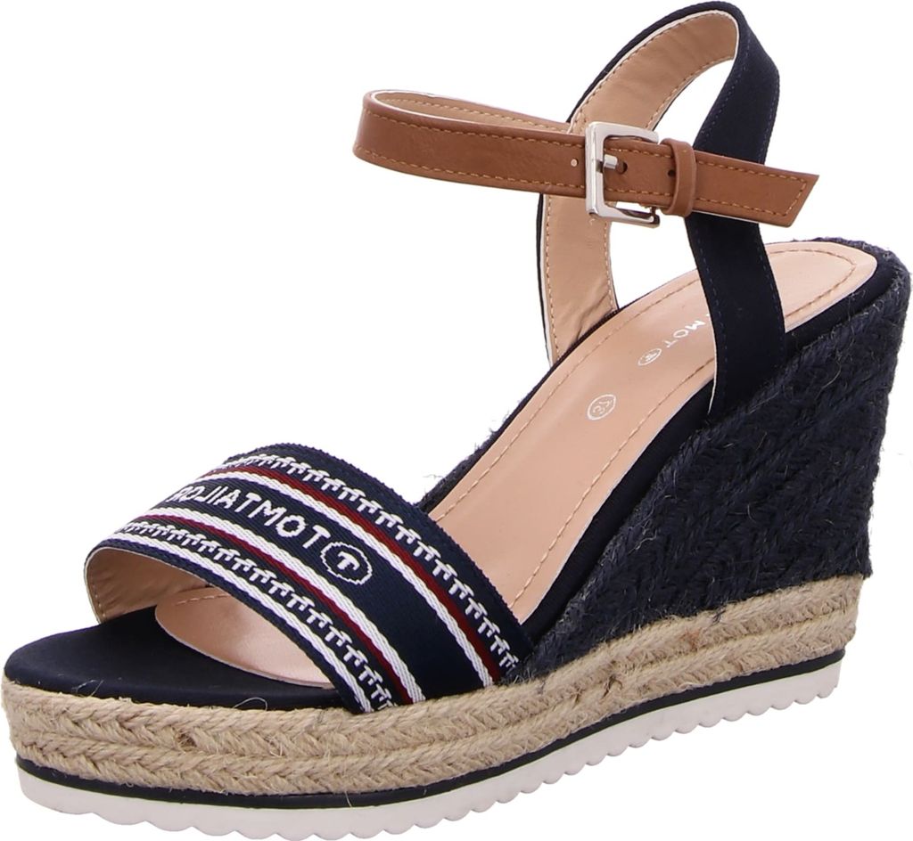 Tom Tailor Espadrilles Sandalen Damen 31333230313132 Blau 41 EU