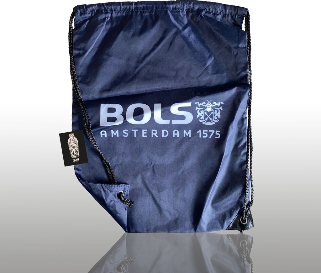 Bols 10er-Set Amsterdam Rucksack Tasche Sporttasche Bag Tasche Rucksack Turnbeutel Beutel Sportbag dunkel blau