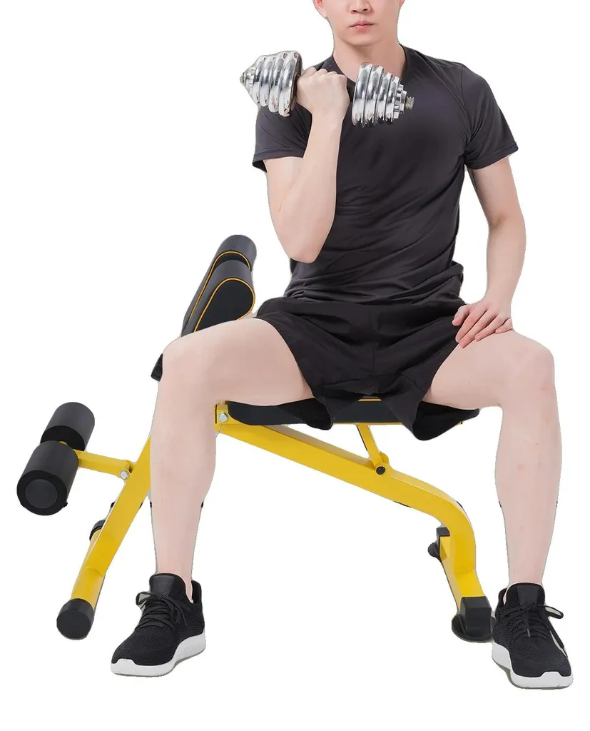 Banc de Musculation Gain de Place - Supporte 300 kg sans Osciller