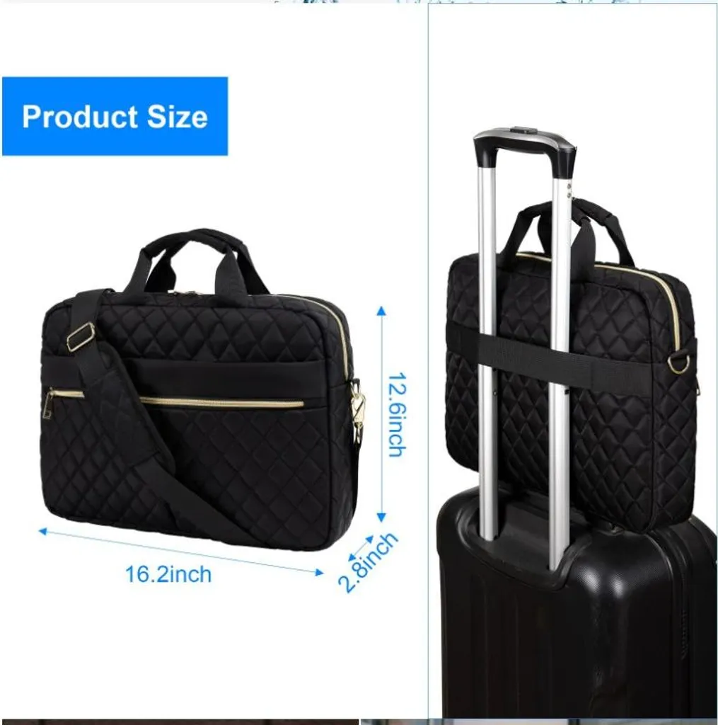 Sacoche ordinateur portable 15.6 pour travailler en voyage d'affaires - 2