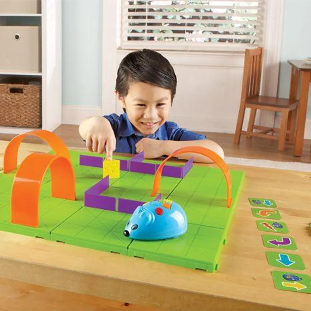 Souris robotique de programmation préscolaire - Kit STEM sans écran 40 pas - 5