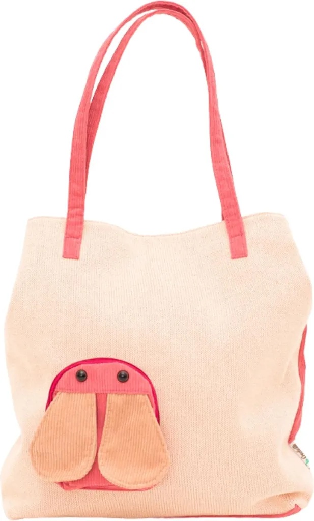 Sacoche enfant pour le goûter et les sorties design coccinelle rouge