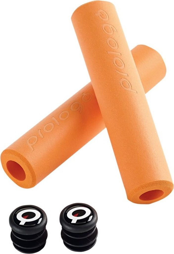 prologo MASGRIPOR30-AM Lenkergriffe 'Mastery Silicon', 130 mm, orange (2 Paar)