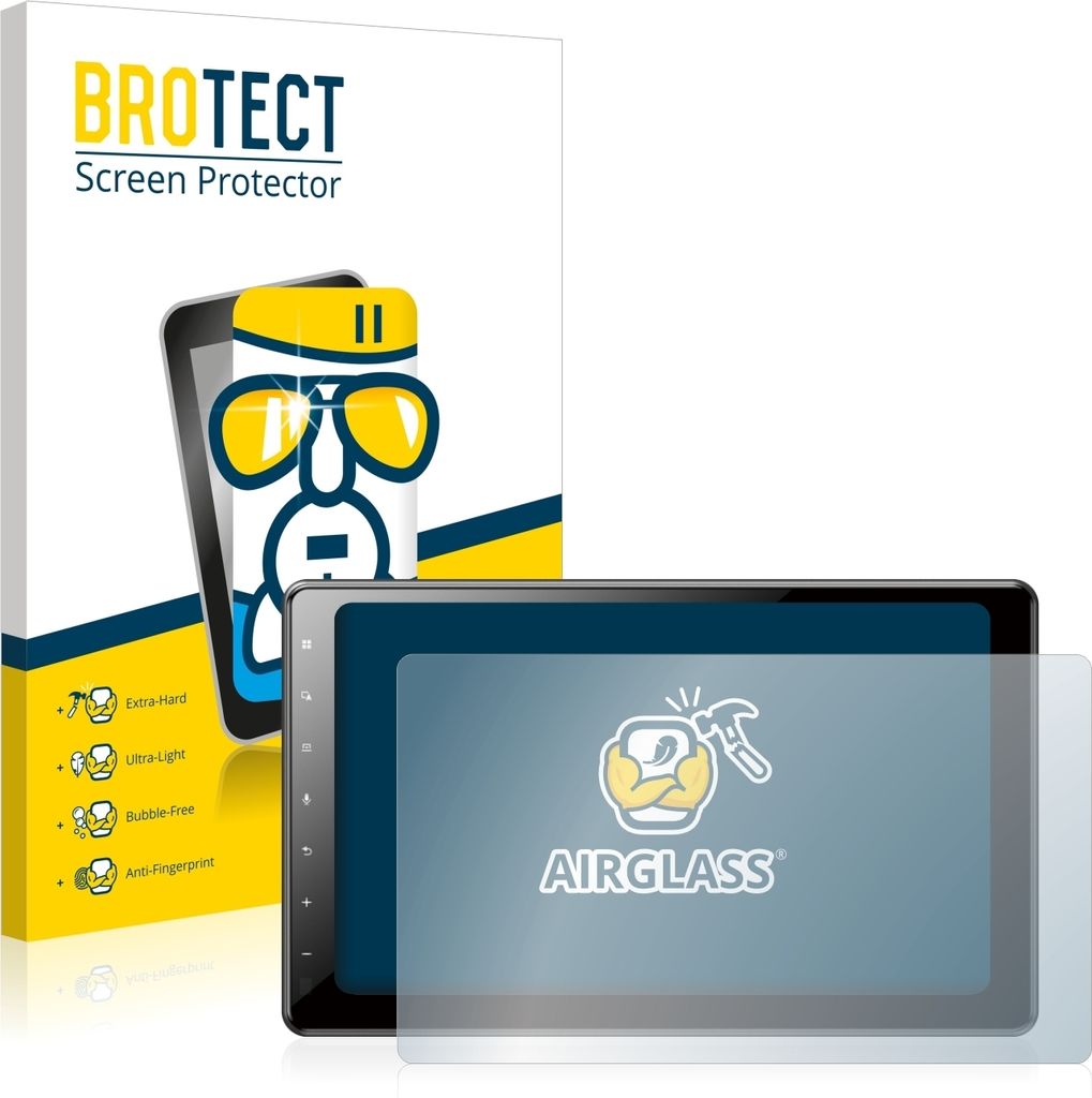 BROTECT Schutzglas für Pioneer AVIC-Z1000DAB-C Navigation Schutzfolie Panzer Folie Glas Display Schutz klar