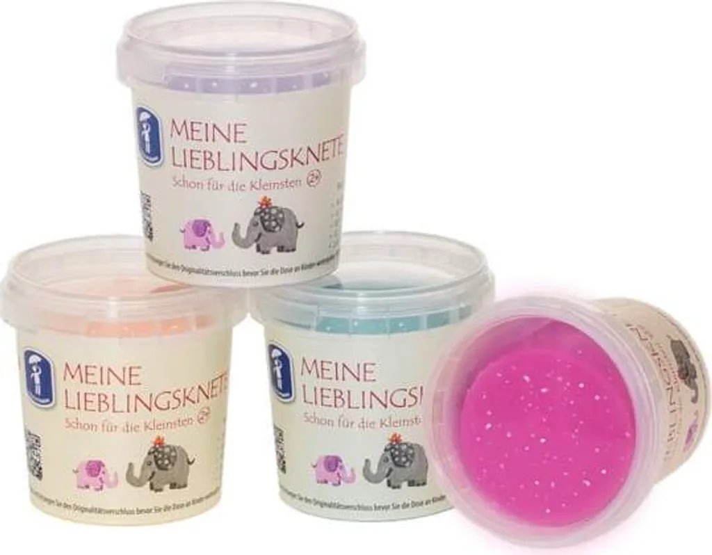 Activité créative enfant : Set de pâte à modeler Glitter Feuchtmann - 2