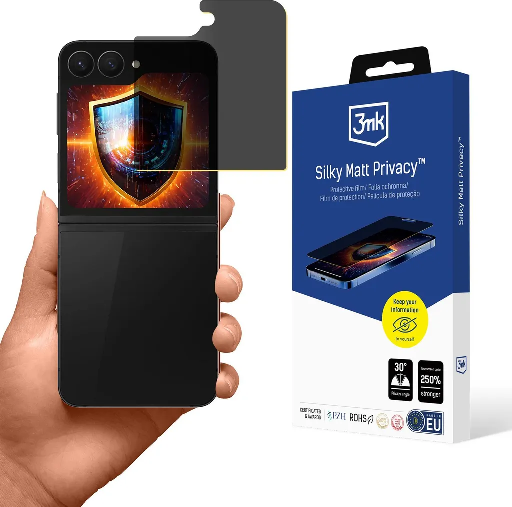 Recensione Pellicola 3mk Silky Matt Privacy per Galaxy Z Flip 6 e 7 FE