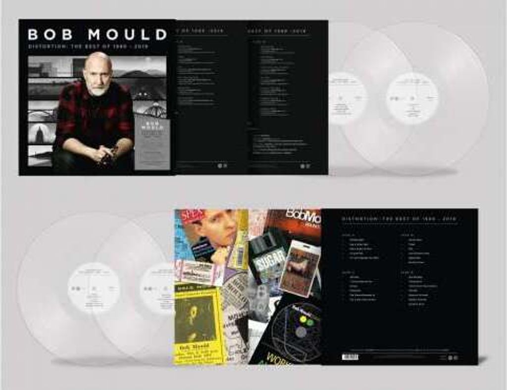 Bob Mould: Distortion: The Best Of 1989 - 2019 (Limited Edition) (Clear Vinyl) - Demon - (Vinyl / Pop (Vinyl))