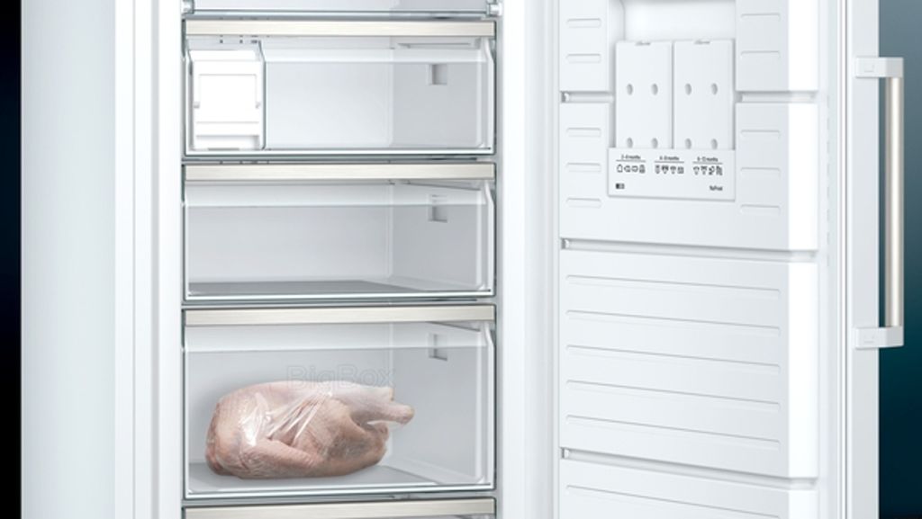 Siemens Gefrierschrank Stand weiß iQ500 GS58NAWDV Produktbild 7