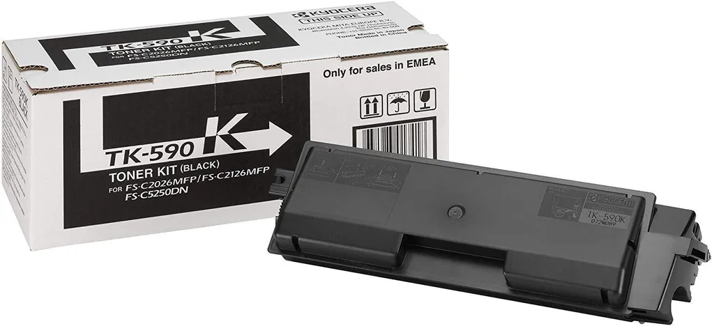 Toner Kyocera 1T02KV0NL0 TK-590K Nero - La Scelta Sicura per Te