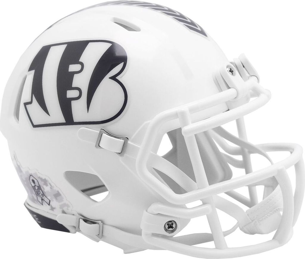 Riddell Speed Mini Football Helm SALUTE Cincinnati Bengals