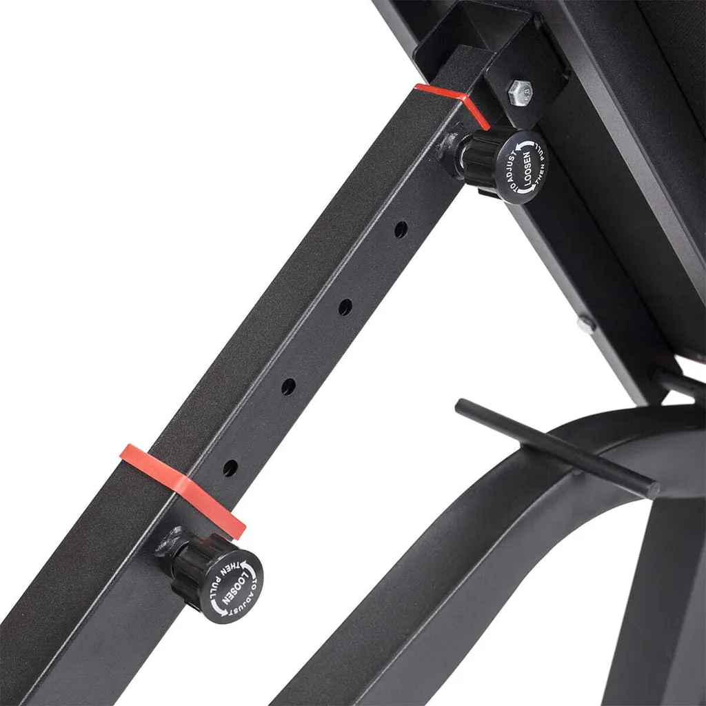 Banc de musculation compact HMS L8015 solution gain de place avec poids - 16