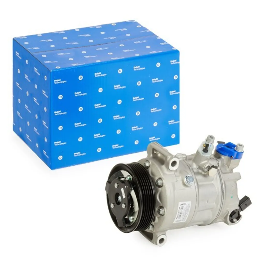 Compresseur de climatisation avec huile PAG 46 Delphi CS20647 VW Crafter - 2
