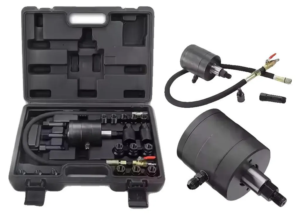 Kit extracteur d'injecteur pneumatique professionnel pour garage auto