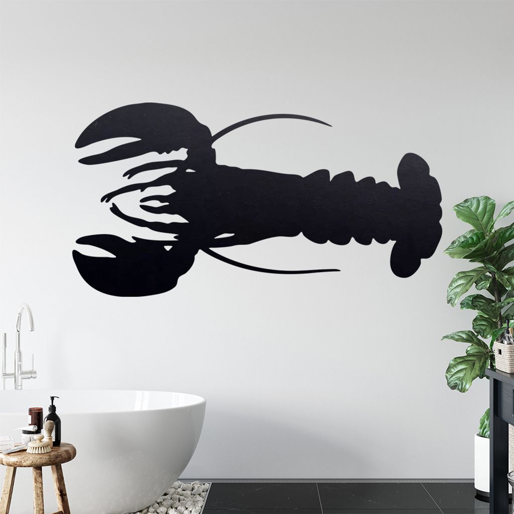 KIWISTAR Krebs - Sternzeichen Krabbe Meer Wandtattoo in 6 Größen - Wandaufkleber Wall Sticker - Dekoration, Küche, Wohnzimmer, Schlafzimmer, Bad...