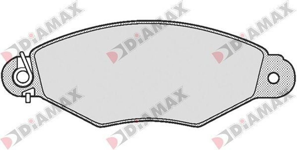 DIAMAX Bremsbeläge Satz Vorne Bremsklötze für RENAULT KANGOO (KC0/1) N09019
