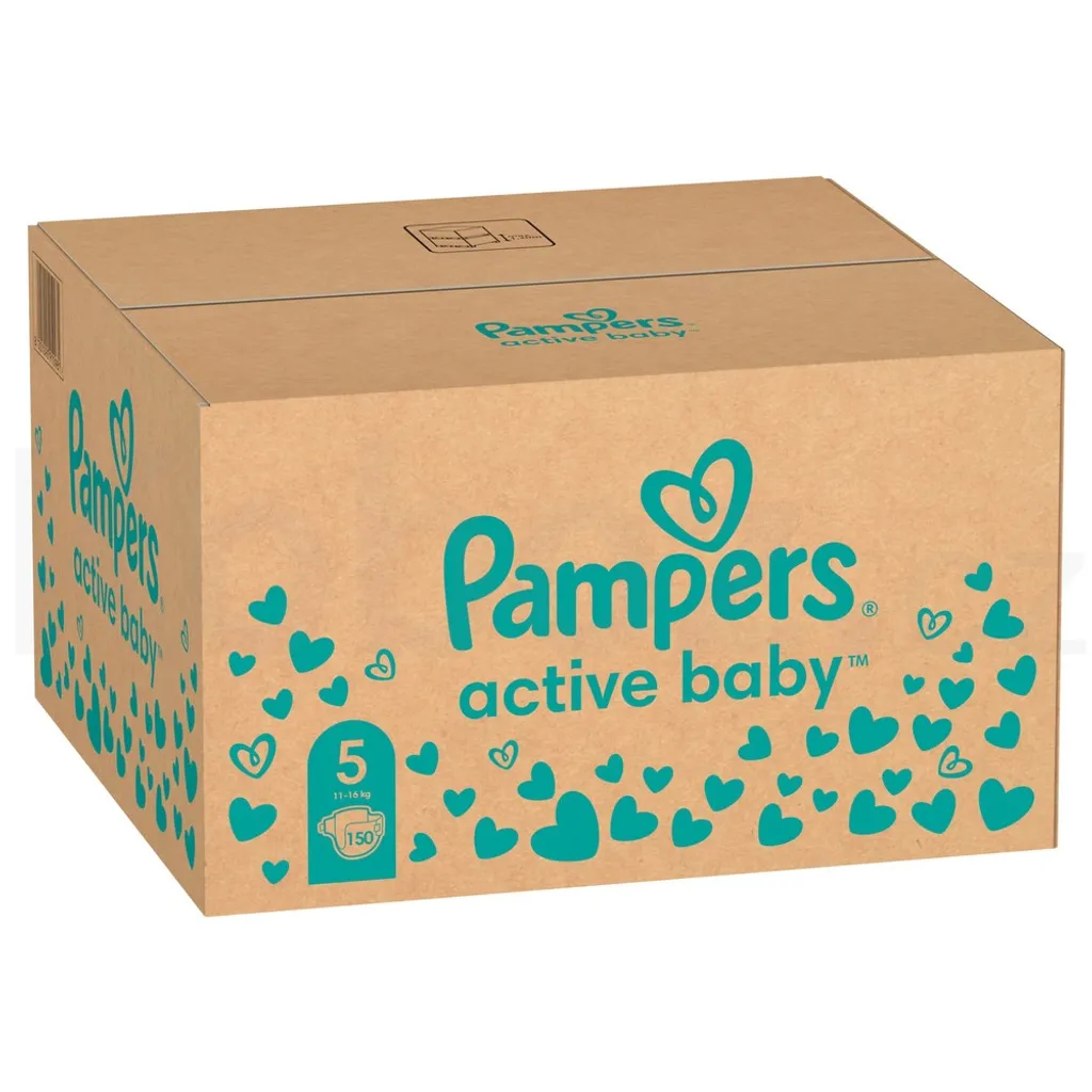 Couches Bébé Pampers Active-Baby 150 Unités avec Couche Extra Sommeil - 9