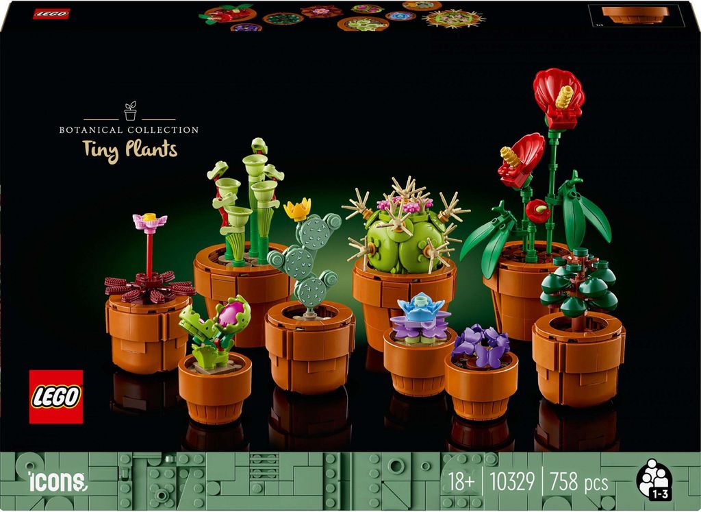 LEGO Icons Mini Piante - Collezione Botanica - 10329 Immagine del prodotto 