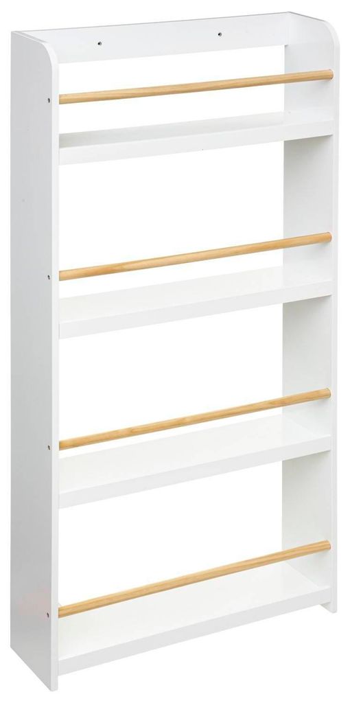 Atmosphera | Bücherregal für Kinder - 55x118 cm - Weiß - Produktbild 
