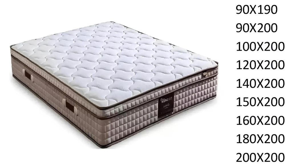 Matratze Hotel Betten Matratzen 200x200cm King Size Qualität Boxspringbett 32cm