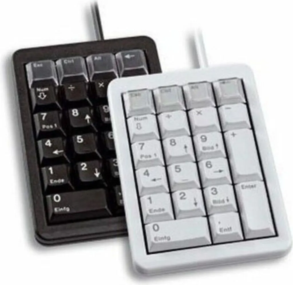 Clavier numérique filaire Cherry G84-4700 pour éviter les fautes de frappe