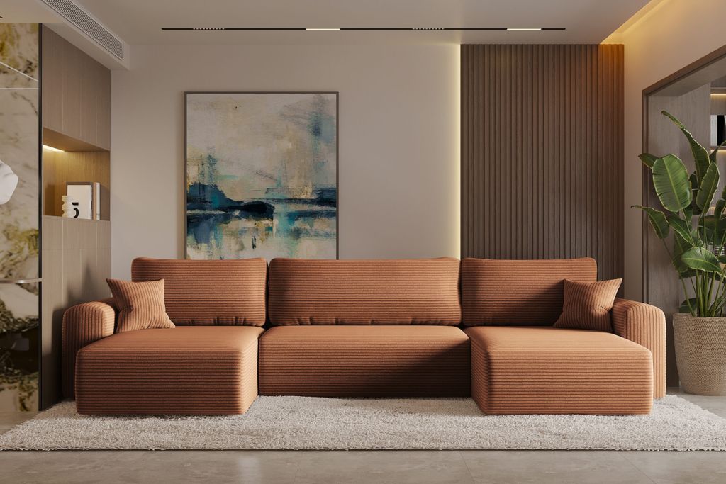 Kaiser Möbel Ecksofa mit schlaffunktion und bettkasten, Produktbild 