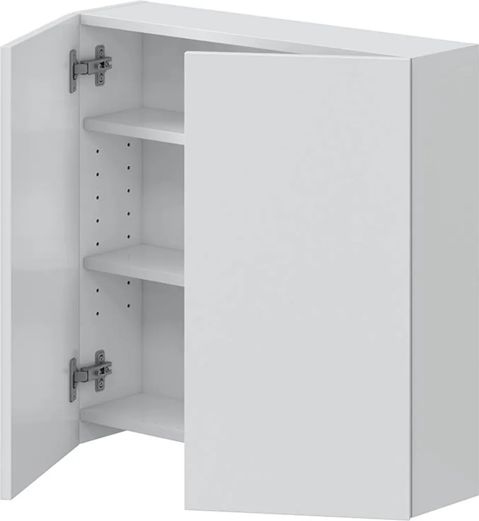 Petit meuble de rangement mural pour WC et salle de bain DESTAL 60x60