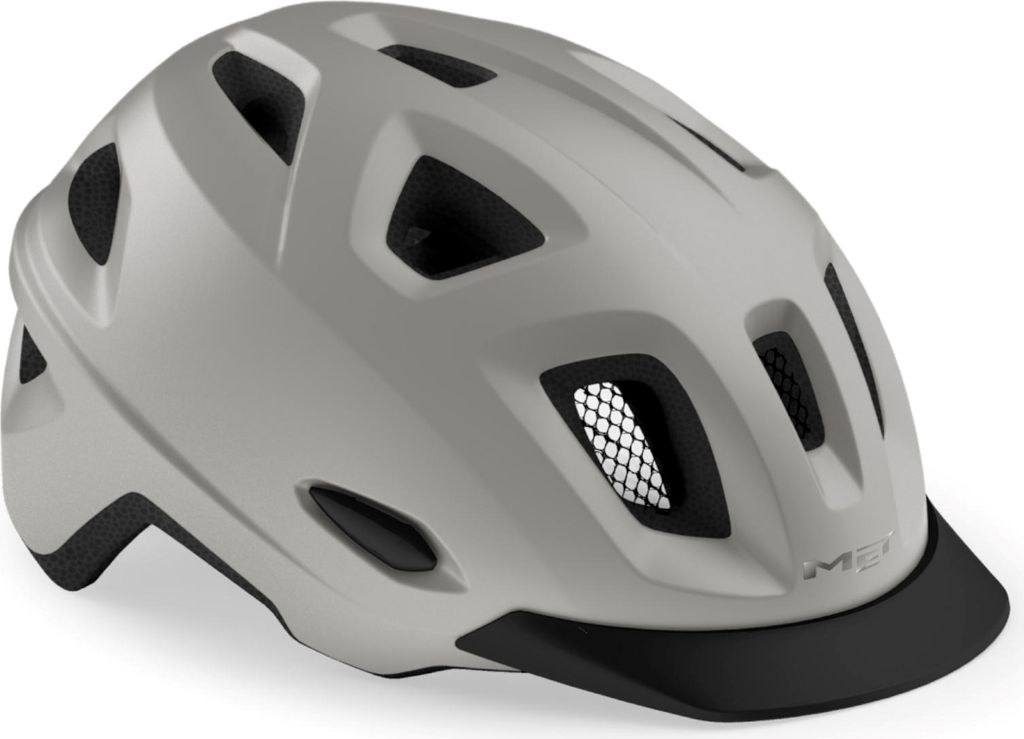 MET Fahrradhelm Mobilite , Grau, L/XL