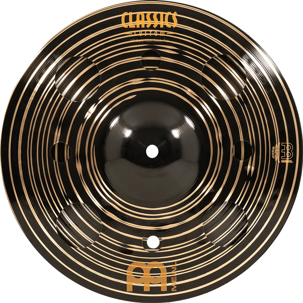 Cymbale Trash Stack Meinl Classics Custom Dark 12 pouces CC-12DASTK