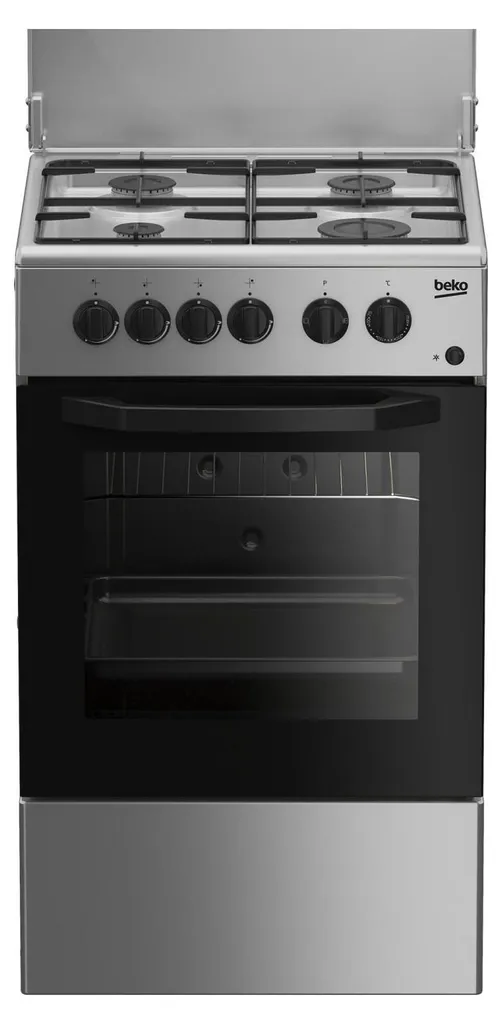 Cuisinière Beko CSS42014FS : Cuisson Précise et Sécurité Gaz Classe A
