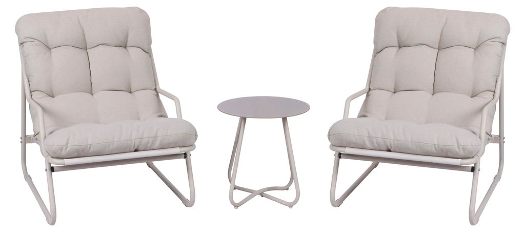 Koll Living Outdoor Lounge-Set Lara | Modernes Bistro-Set Produktbild 
