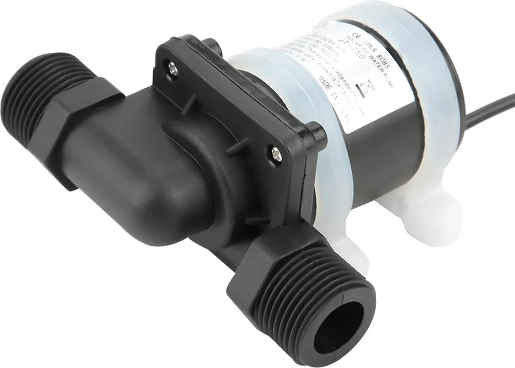 Mini pompe à eau 12V moteur sans balai haute performance modèle 100°C - 2