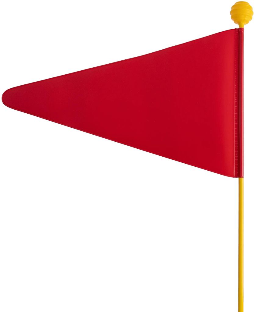 Bike Fashion Sicherheitsflagge Rot  Junge Rot One Size Produktbild 