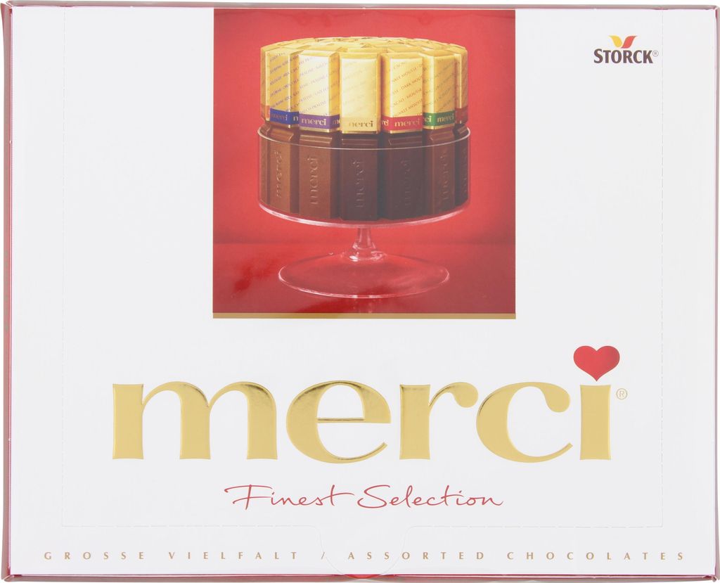 merci Finest Selection 250 g, 250 g, Sortiert, Zutaten je Produktbild 