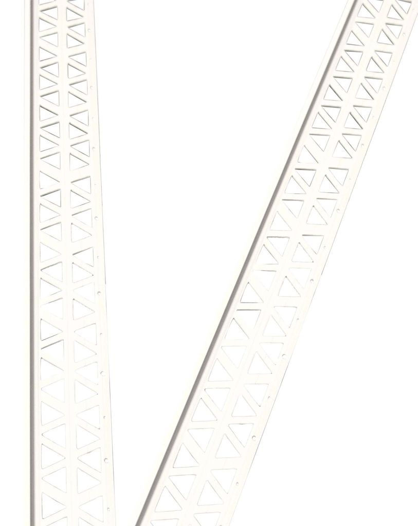 ProfileXXL PVC Eckwinkel, Eckprofil, Kantenschutz 2,5m Weiß Produktbild 