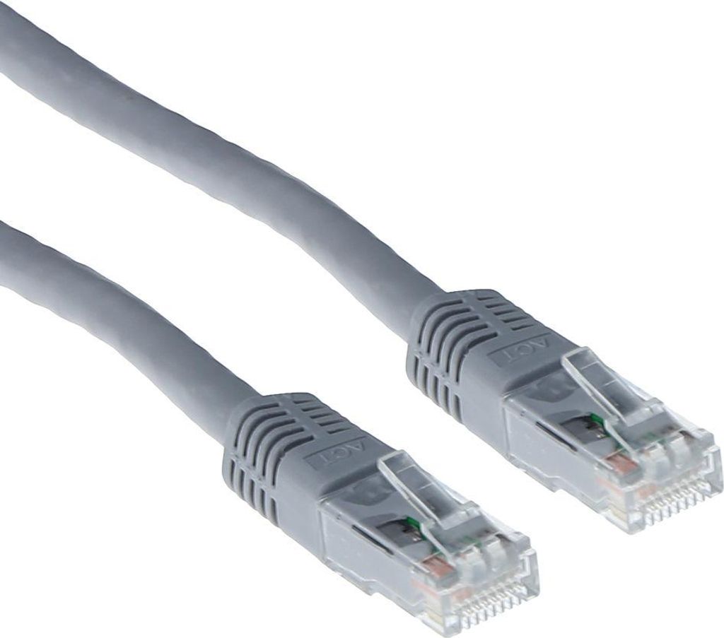 MicroConnect - Netzwerkkabel - RJ-45 (M) bis RJ-45 (M) - 7 m - UTP - CAT 5e - geschirmt, ohne Haken, verseilt - Grau