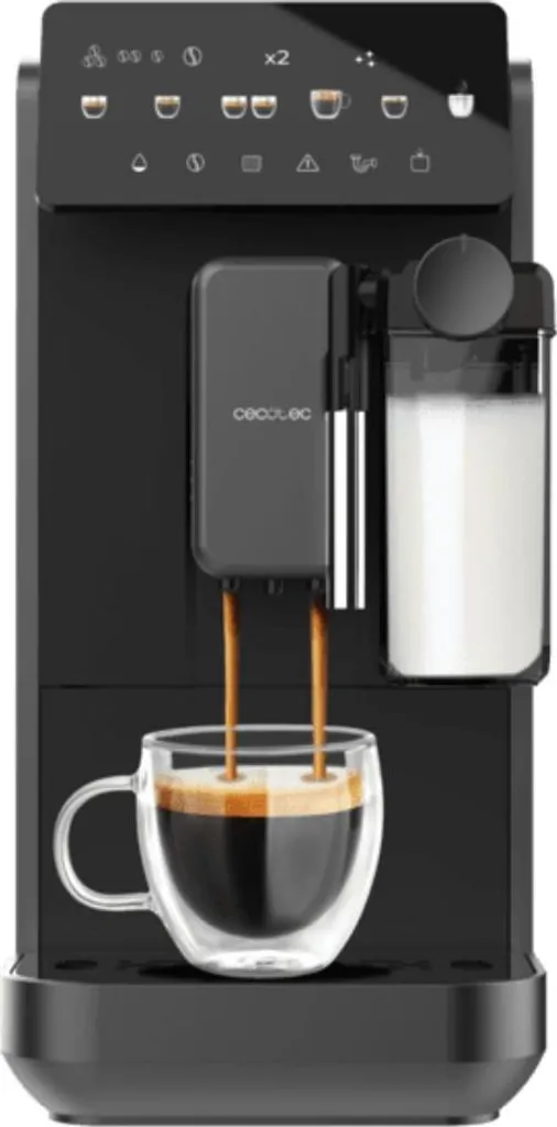 Cecotec Cremmaet Lungo Latte Machine à café 19 bars et mousseur lait