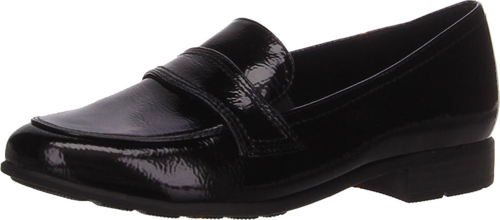 Jana Straßenslipper(Trott) Abs.b.25 mm in schwarz, Gr. 38