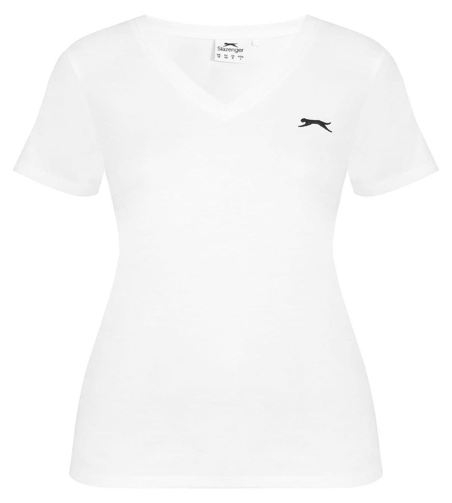 Slazenger - T-Shirt für Damen GT14721 (40 DE) (Weiß)
