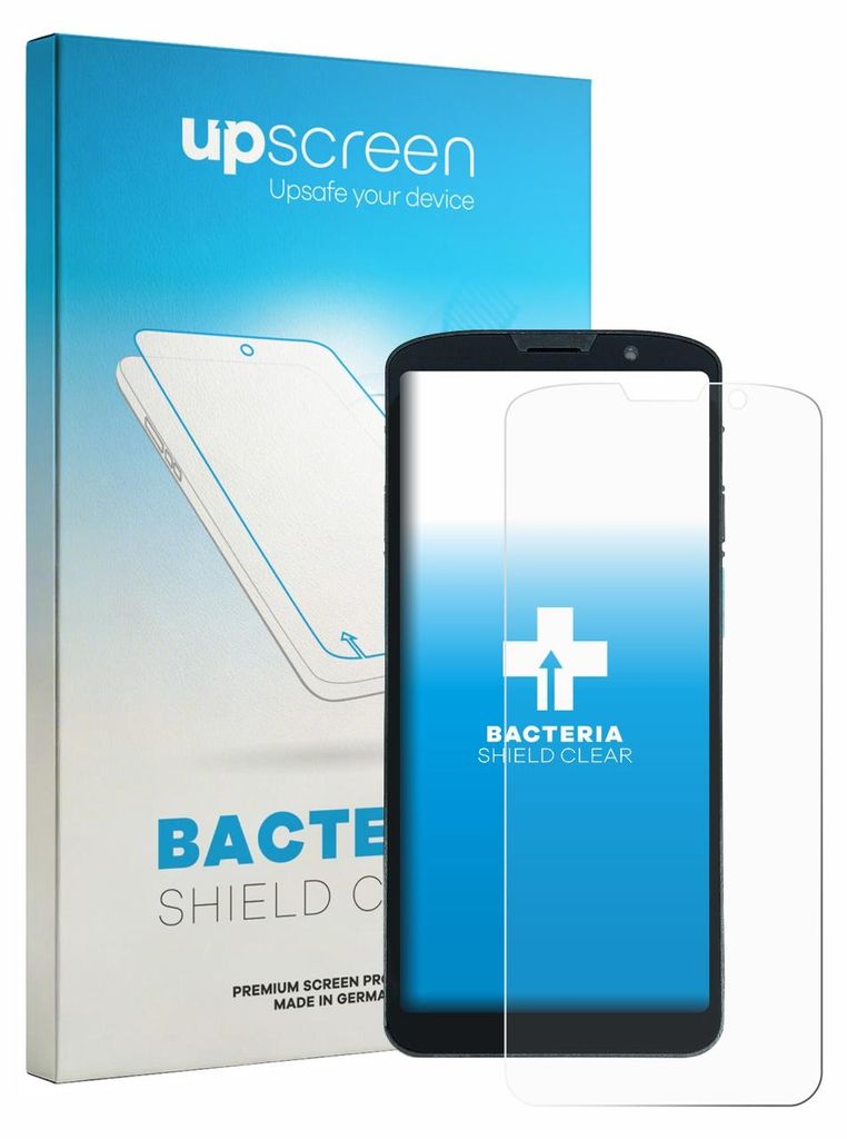 upscreen Schutzfolie für Unitech EA630 Displayschutz Displayschutzfolie Folie Klar antibakteriell