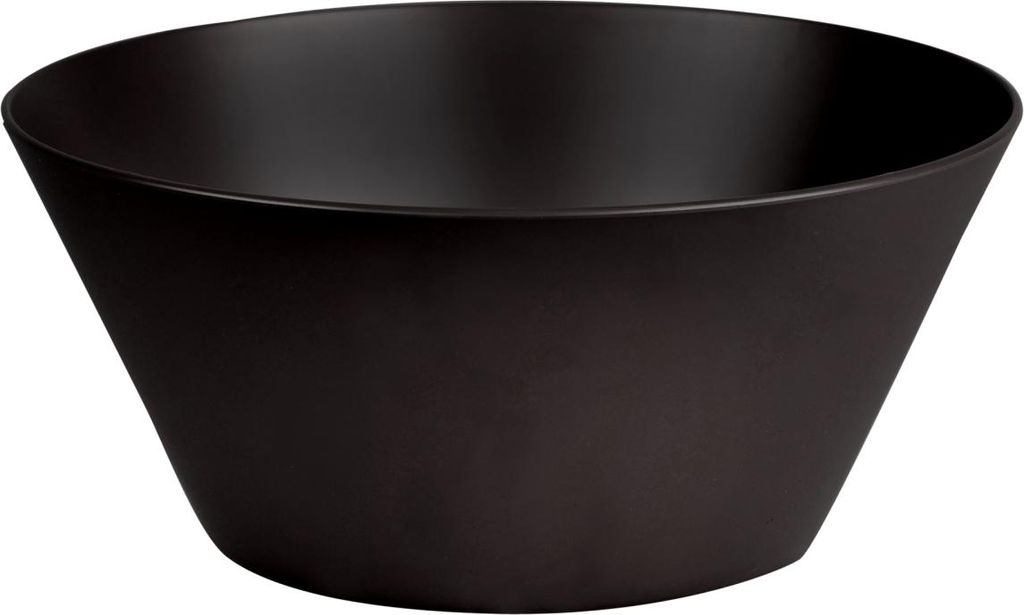 KESPER Obst- und Salatschüssel schwarz Durchmesser 25 cm Produktbild 