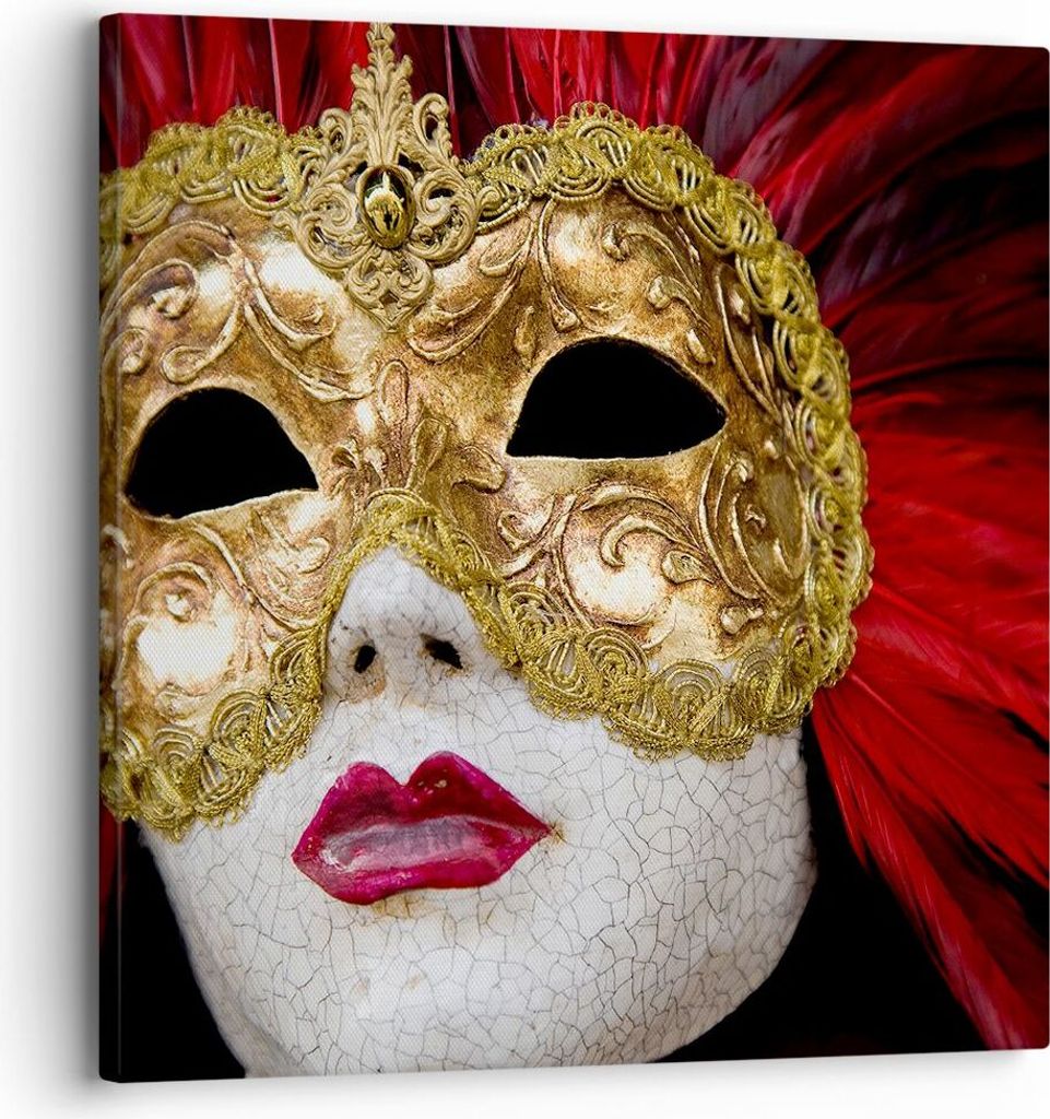 Bild auf Leinwand - Leinwandbild - Venezianische Maske Produktbild 