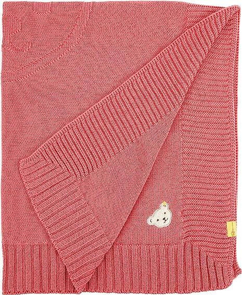 Steiff Baby-Decke Strick, Rapture Rose